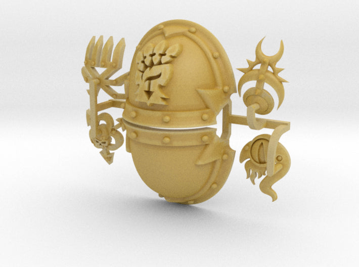 Demon Claw - Abhor: Demonic Pauldrons 3d printed