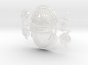 Book of Demons - Abhor: Demonic Pauldrons 3d printed