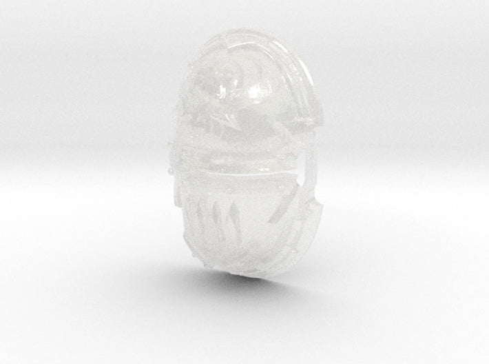 Brazen Beasts - Abhor: Demonic Pauldrons 3d printed