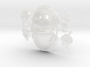 Devil Dragons - Abhor: Demonic Pauldrons 3d printed