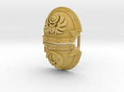 Sun Scarabs - Abhor: Demonic Pauldrons 3d printed
