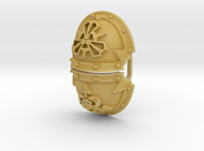 the Purge - Abhor: Demonic Pauldrons 3d printed