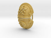 the Scourged - Abhor: Demonic Pauldrons 3d printed