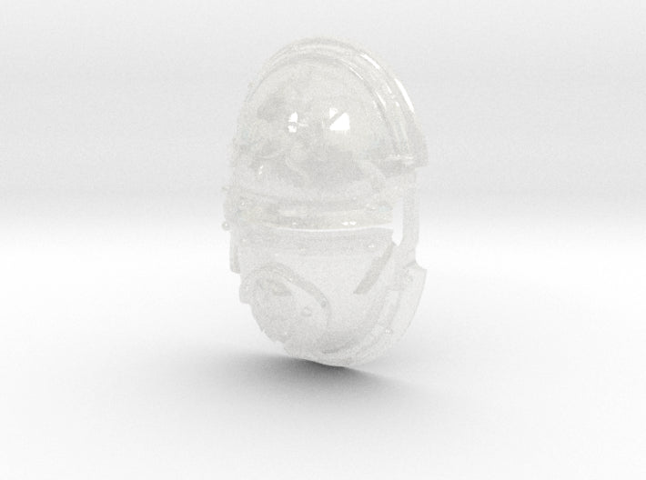 the Scourged - Abhor: Demonic Pauldrons 3d printed