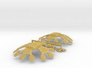 Occitan Cross : Twin Knight Insignias Set 3d printed