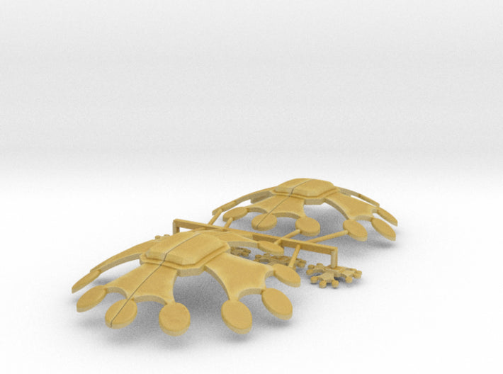 Occitan Cross : Twin Knight Insignias Set 3d printed