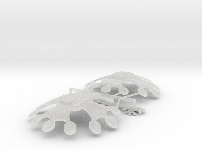 Occitan Cross : Twin Knight Insignias Set 3d printed