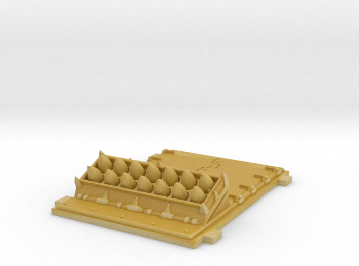 Bedlam Missile Launcher : Full Rack 3d printed