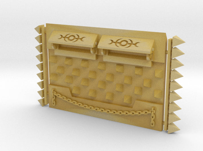 Sinful Spikes &amp; Chains : Standard APC Frontplate 3d printed