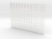 Cybornauts - Flat Vehicle Insignia pack 3d printed