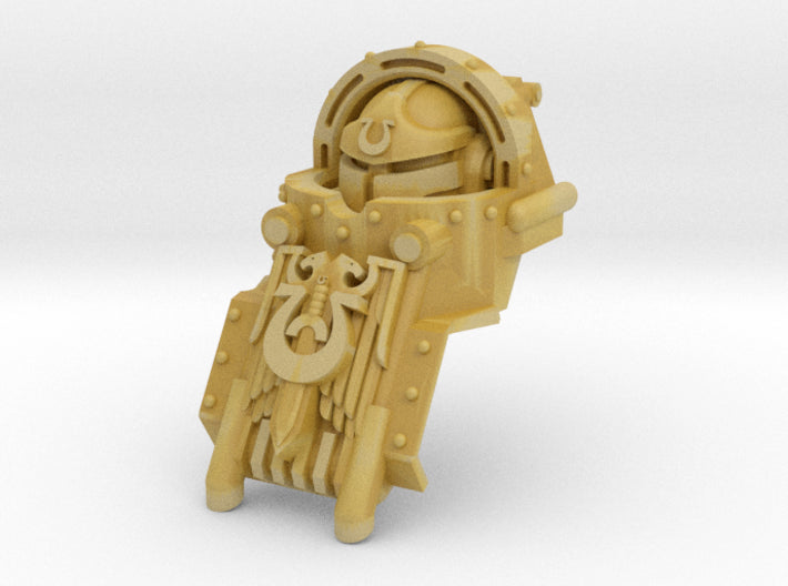 Ultra Legion: War-suit Headpiece 3d printed