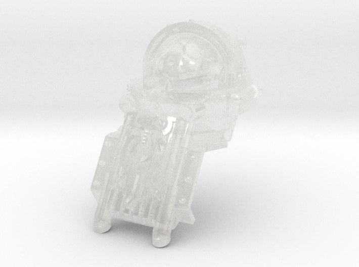 Ultra Legion: War-suit Headpiece 3d printed