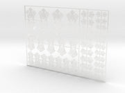 Black Birds - Flat Vehicle Insignia pack 3d printed