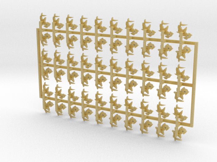 60x Hammerheads - (L&amp;R) Shoulder Insignia pack 3d printed