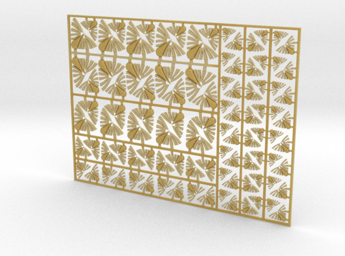 Blood Wing - Flat Vehicle Insignia pack 3d printed