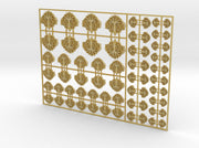 Krackens - Flat Vehicle Insignia pack 3d printed