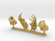 Vicious Claws &amp; Demon Prince Arm Set 3d printed