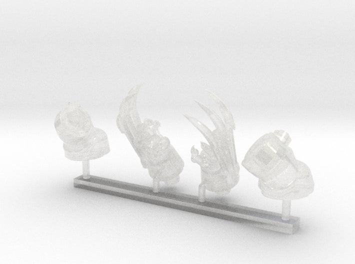 Vicious Claws &amp; Demon Prince Arm Set 3d printed