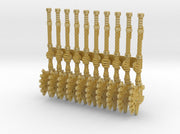 10x Left Handed Tech Axe: Marta 3d printed