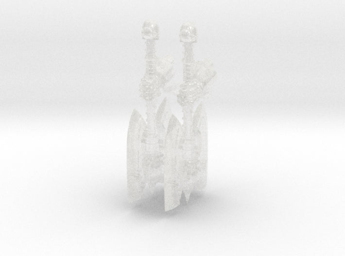 2x Demon Axe: SkullCleaver 3d printed