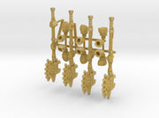 4x Tech Axe: Marta - G:4 Set 3d printed