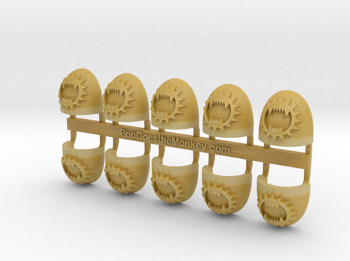 10x War Dogs - G:5a Shoulder Pads 3d printed