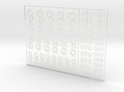 Wrecker Legion - Flat Vehicle Insignia pack 3d printed