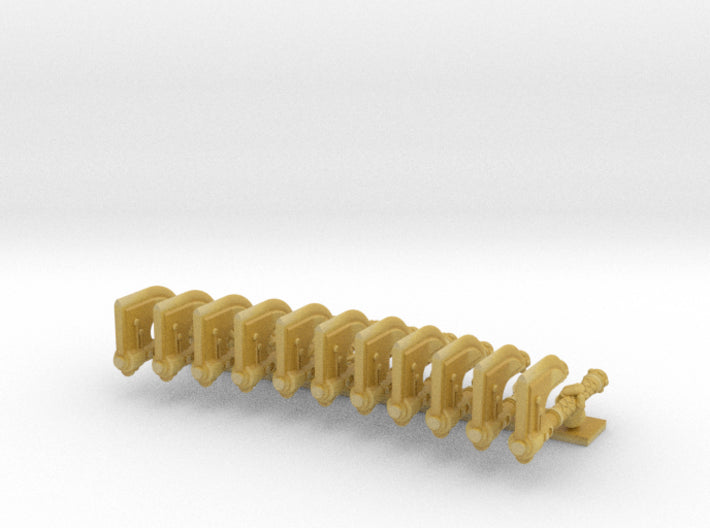 11x Energy Axe: Houndstooth 3d printed