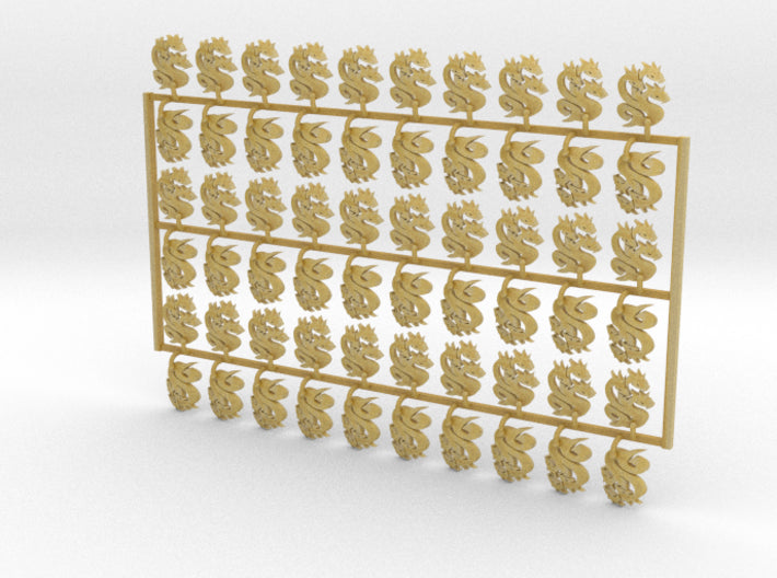 60x Hydra Legion - Right Shoulder Insignias 3d printed