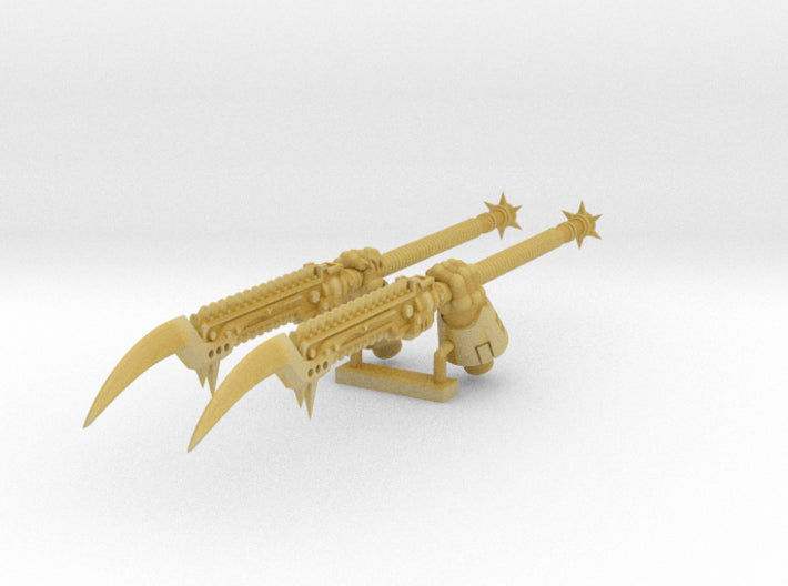 2x Nightmare Spears - Demon Lord Weapons (L&amp;R) 3d printed