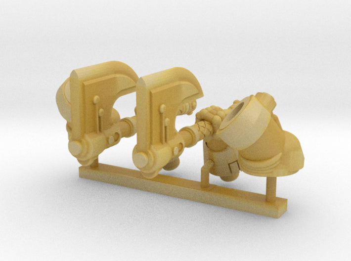 2x Houndstooth Axes - Demon Lord Weapons w/Arms 3d printed