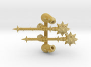 2x Vial Crozius - Demon Lord Weapons w/Arms 3d printed