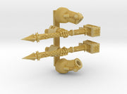 2x Hammer of Atrocity- Demon Lord Weapons w/Arms 3d printed