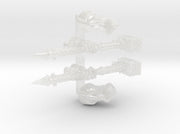 2x Hammer of Atrocity- Demon Lord Weapons w/Arms 3d printed