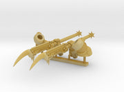 2x Nightmare Spears - Demon Lord Weapons w/Arms 3d printed