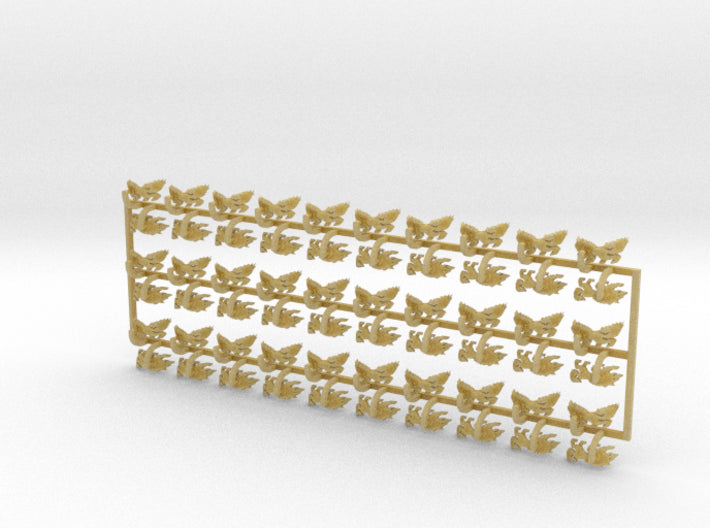 60x Storm Wolves - Shoulder Insignia pack 3d printed