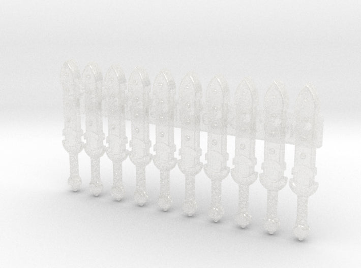 10x Sheathed Gladius 3d printed