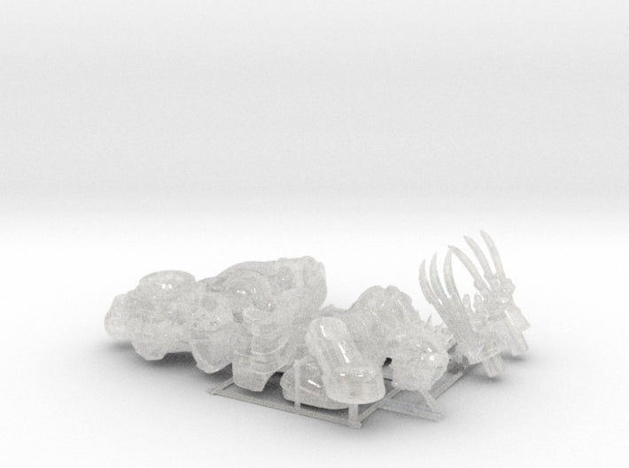 Iron Heads : Legionary Demon Lord Kit 2 3d printed