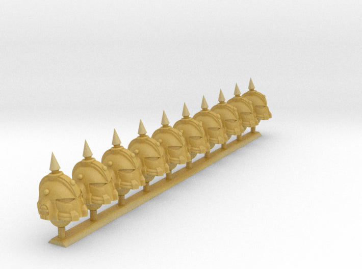 10x German Spike- Vanguard Helmets 3d printed