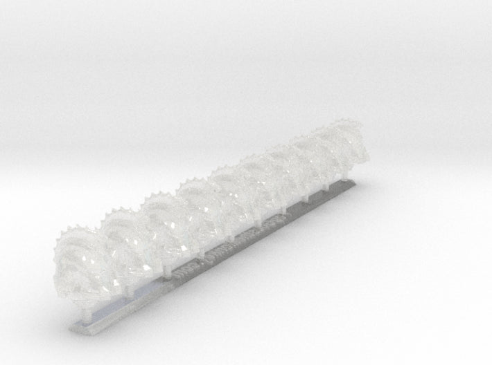 10x Alpha Crest - Vanguard Helmets 3d printed