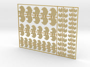 Mentors - Flat Vehicle Insignia pack 3d printed