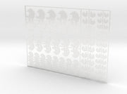 Mentors - Flat Vehicle Insignia pack 3d printed