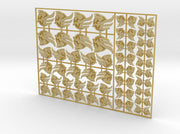 Winged Horse - Flat Vehicle Insignia pack 3d printed