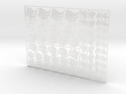 Winged Horse - Flat Vehicle Insignia pack 3d printed