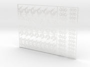 Blitz Dragons- Flat Vehicle Insignia pack 3d printed