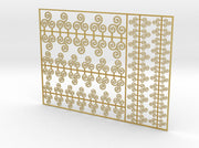 Triskelion 1 - Flat Vehicle Insignia pack 3d printed