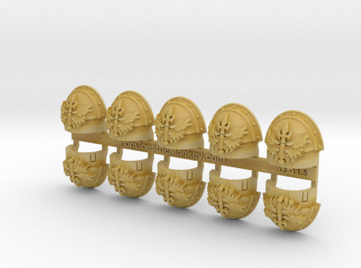 10x Wolf Spears - Stormguard Pauldrons 3d printed