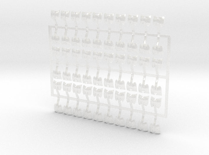 60x Dark Hunters- Shoulder Insignia pack 3d printed