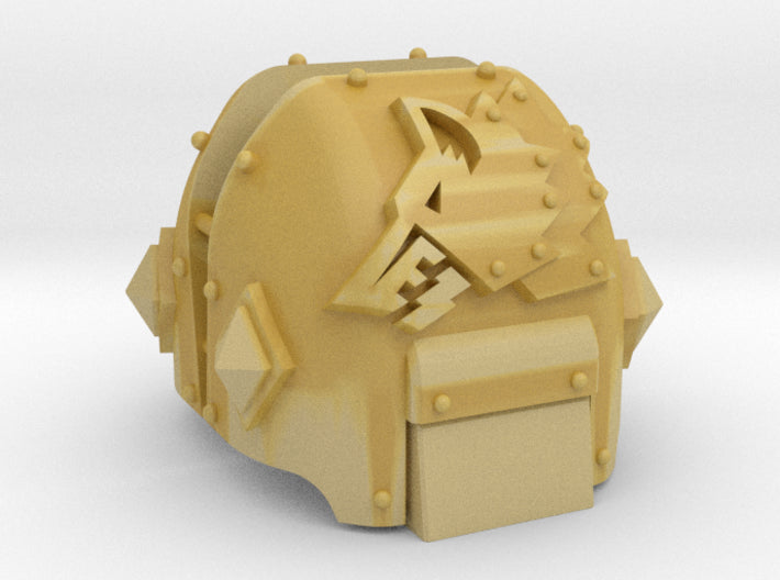 Iron Wolves: Atlas Pat. Shoulders 3d printed