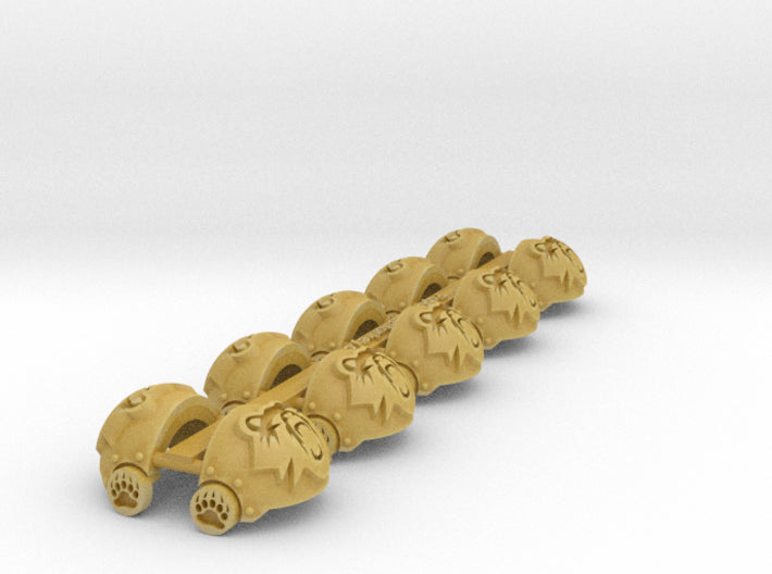 5x Iron Bears - T:3a Tartaros Shoulder Sets 3d printed